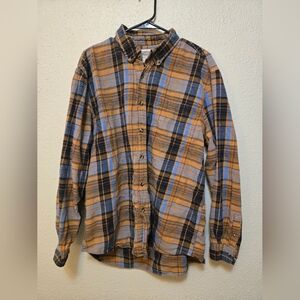 Northcrest Classic Mens XL 100% Cotton Flannel Button Up Shirt